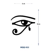 MQQ-022 GÖZ DESEN GEÇİCİ DÖVME-TATTO