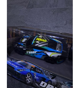 Drift Master Uzaktan Kumandalı Şarjlı 4WD Drift Yarış Arabası 2.4G Hz 360 Derece Yanlayan Işıklı Araba Seti (4 Adet Ekstra Lastik + 4 Adet Duba + Tornavida Dahil)