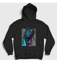 Presmono Unisex Siyah Warp Astroworld Travis Scott Kapüşonlu Sweatshirt 43374tt