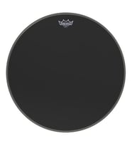 REMO ES-1018-00 Ambassador Ebony Bas Davul Derisi (18")  Caz Kitleri İçin Ön Deri