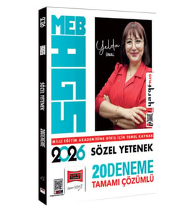 Yargı MEB AGS Sözel Yetenek 20 Deneme Çözümlü