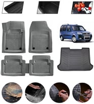 Fiat Doblo 1 2000-2009 Uyumlu Paspas Araca Özel Bagaj Havuzu MBS Gri