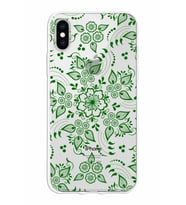 Apple iPhone XS Max Uyumlu Kapak Nostalji Desen Tasarımlı Şeffaf Silikon Kılıf