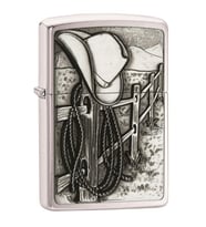 Zippo Restıng Cowboy Çakmak 24879-000004 (7-1)
