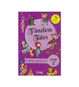 Living Publishing English Dictionary Stage 2 Timeless Tales Books+Activity