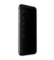 Apple iPhone XS Max Anti-Dust Hayalet Temperli  Ekran Koruyucu (Siyah)