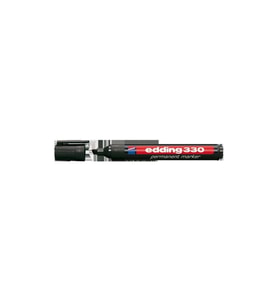 Edding Siyah Permanent Markör Kalemi 10 Lu Ed33001 (1 Paket 10 Adet)