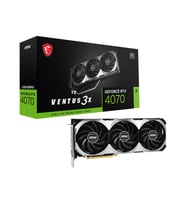 MSI RTX4070 12GB VENTUS 3X 12G OC GDDR6X 192bit HDMI DP PCIe 4.0