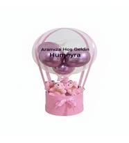 AYICIKLI BALON KUTUSU -DOĞUM GÜNÜ HEDİYESİ - BEBEK HEDİYESİ
