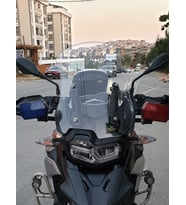 MOTOCAM Bmw F 850 GS Ön Cam 2018-2023 Model 49cm Şeffaf Renkli 4mm