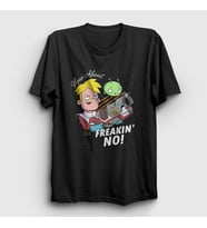 Presmono Unisex Siyah Freakin No Gary Final Space T-Shirt 434977tt