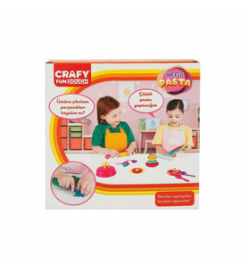 Crafy Nefis Pasta Oyun Hamur Seti 200 g 17 Parça