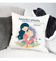 Kişiye Özel Babaanneye Anneler Günü Hediyesi Yastık