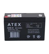 Atex Ax6-12 6v 12ah Akü