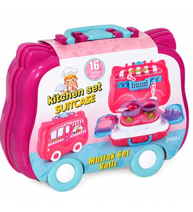 Mey İthalat® 562 16 parça Mutfak Set Valizim / +24 ay