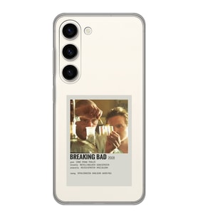 Samsung Galaxy S23 Uyumlu Breaking Bad Tasarımlı Şeffaf Telefon Kılıfı