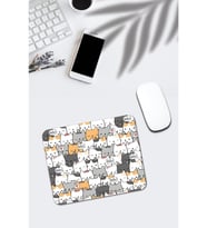 Kedi Desenli Mouse Pad Modelleri 11