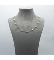 Doğan Diamond - 925 Ayar Gümüş Doğal İnci Kolye - Collezione Di Edera (Beyaz Gümüş)