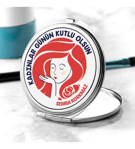 Kadınlar Günü Dileği İsimli Makyaj Aynası