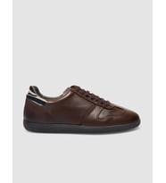 %100 Hakiki Deri Kahverengi Kadın Sneaker