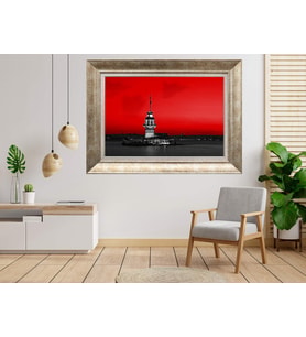 Gümüş Çerçeveli Tablo nb1398