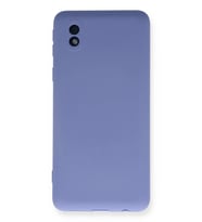 Newface Samsung Galaxy A01 Core Kılıf Nano içi Kadife Silikon - Lila