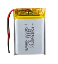 502535 3.7 VOLT 500 MAH LİTYUM POLİMER PİL
