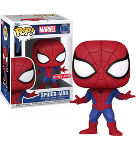 Funko Pop! Marvel 956 Örümcek Adam Animasyon Serisi Özel Sürüm (Krem)