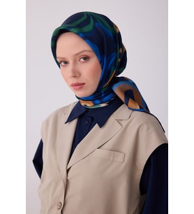 Belli 2026 Yaz Sezonu Twill İpek Eşarp 4301DTM 84
