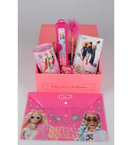 Dekomus Ile Barbie Özel Kutulu Lisanslı Full Okul Seti (Turkuaz)