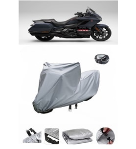 Honda Goldwing GL 1800  Su Geçirmez Motosiklet Brandası ARKA ÇANTA UYUMLU