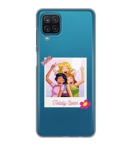 Samsung Galaxy A22 Uyumlu Totally Spies Tasarımlı Şeffaf Telefon Kılıfı
