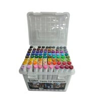 TMN 593079 Z-COLORS ART DRAW DESING ÇİFT UÇLU MARKER SAPLI PVC