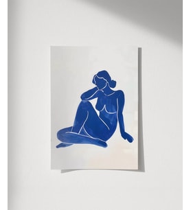 Çerçevesiz Poster Ruhun Konturları