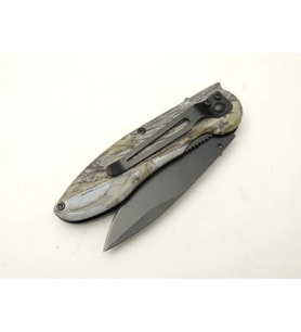 Yaprak Desenli 19,5 Cm Yarı Otomatik , Kemerlikli