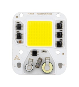 PROJEKTÖRLER İÇİN 50 WATT COB BEYAZ LED  (PLASTİĞİNİ UNUTMA) (4767)