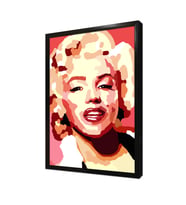 Marilyn Monroe Çerçeveli Mdf Tablo