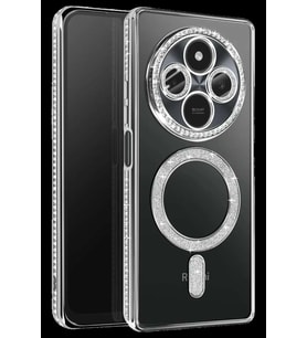 Redmi 14C Joke Simli Magneticsafe Kılıf - Gümüş