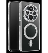 Redmi 14C Joke Simli Magneticsafe Kılıf - Gümüş