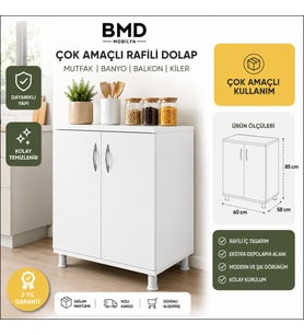 SET ALTI OCAK DOLABI (Beyaz)