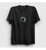 Presmono Unisex Siyah Loading V2 Black Mirror T-Shirt 182290tt
