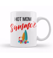 Hot Mom Summer Kupa Bardak Porselen