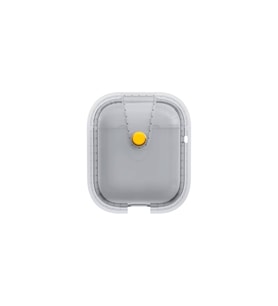 Apple Airpods Uyumlu Zore Airbag 33 Darbelere Karşı Dayanıklı Magnetik Kılıf (Gri)