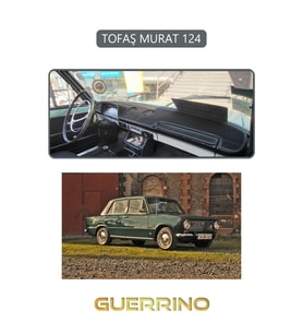 TOFAŞ MURAT 124TORPİDO KORUMA HALISI GRİ KENAR