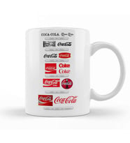 Coca Cola Logo 01 Kupa Bardak Porselen