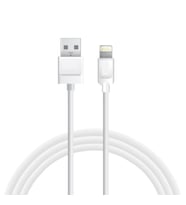 Lightning iPhone, iPad 3A Hızlı Şarj Ve Data Kablosu 150 cm Usb 3.0 (Doğal Beyaz)