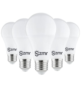 ZMR 105/B.65 5'li Paket LED Ampul 15W 3000K Günışığı E27 Duylu Enerji Tasarruflu Uzun Ömürlü