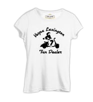 Vespa - Fun Dealer Beyaz Kadın Tshirt