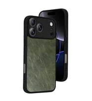 iPhone 17 Pro Max Aras Deri Kapak - Yeşil