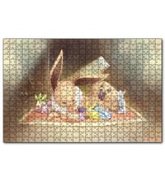Cakapuzzle Pokemon Ailesi Rockruff Görseli  Puzzle Yapboz MDF (Ahşap) (120 Parça)